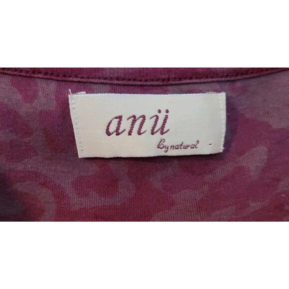 ANU by Natural Women’s Floral Embroidered Boho Shirt Sz XL - Picture 5 of 8